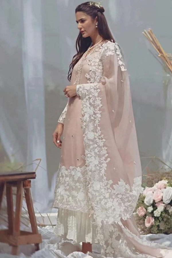 3PC LAWN EMBROIDERED - N 014