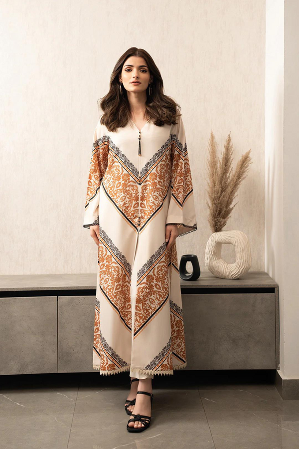 LULUSAR Unstitched Silk 2PC Digital Printed-851
