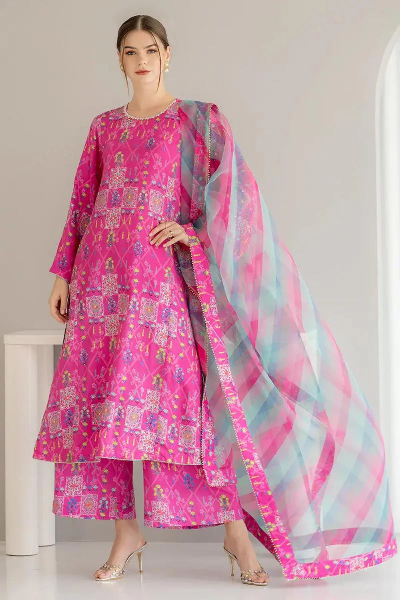 Ego 3PC Digital Print LAWN - N 0606