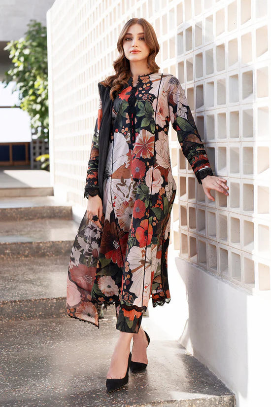 BAROUQE - 3PC UNSTITCHED KHADDAR PRINTED SHIRT WITH KHADDAR PRINTED DUPATTA AND PRINT TROUSER-12623