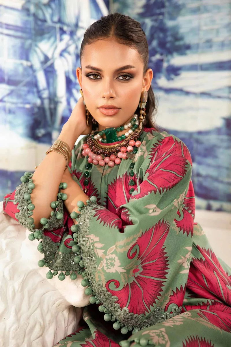 Maria B 3PC Digital Print LAWN - D-9A