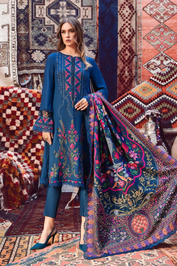 MARIA-B 3PC UNSTITCHED DHANAK EMBROIDERED-3114