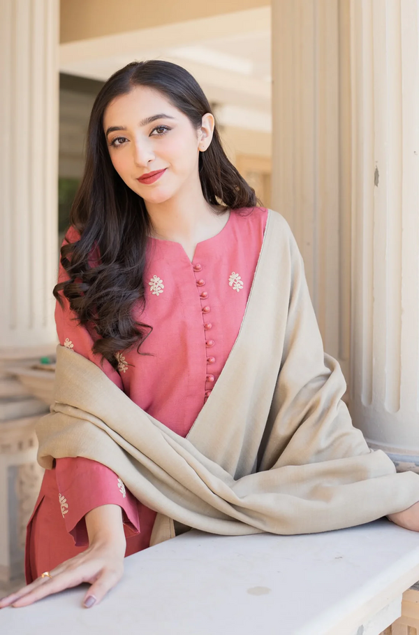 AISLING UNSTITCHED Dhanak 3PC Embroidered-1298