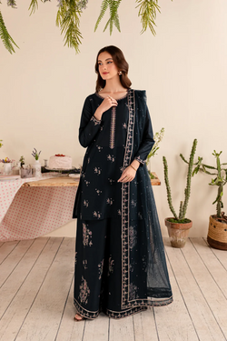 BATIK- 3PC UNSTITCHED DHANAK EMBROIDERED-3289
