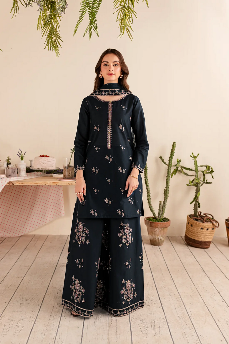BATIK- 3PC UNSTITCHED DHANAK EMBROIDERED-3289