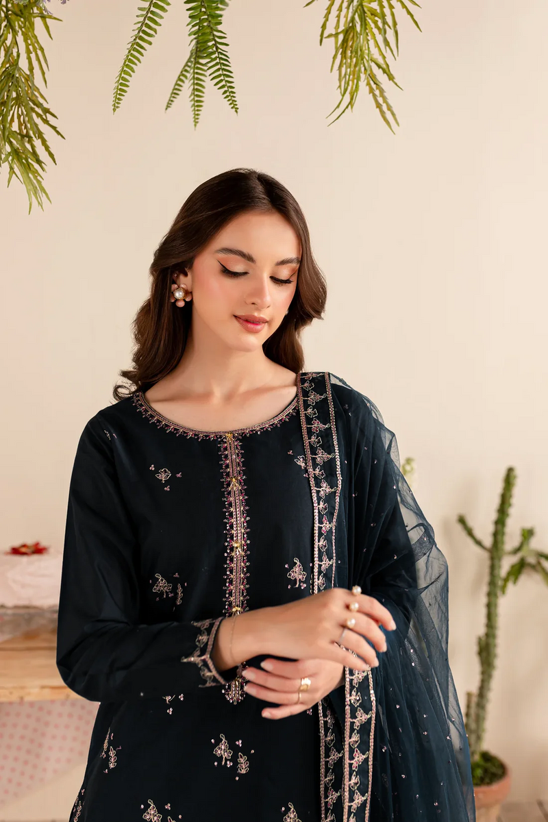 BATIK- 3PC UNSTITCHED DHANAK EMBROIDERED-3289