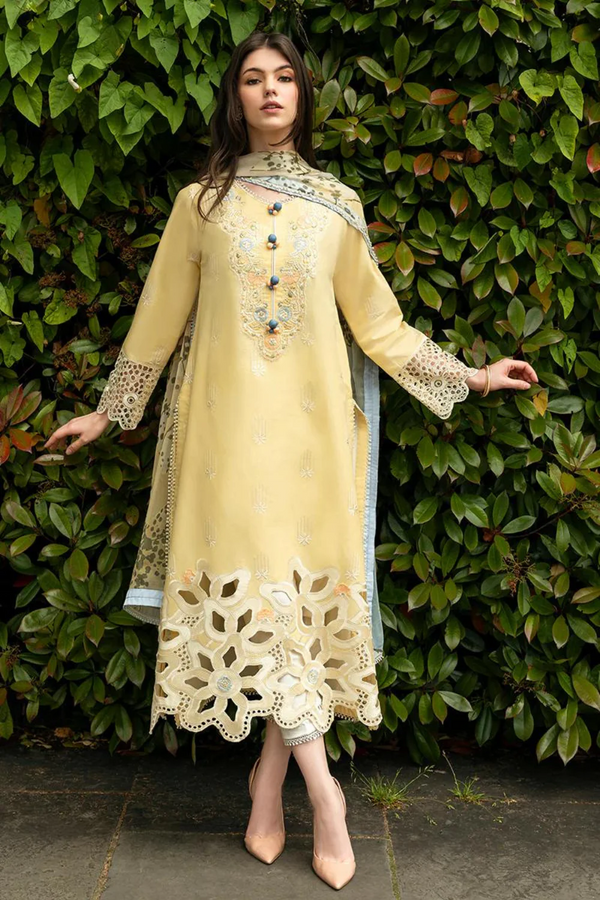 MUSHQ 3PC LAWN EMBROIDERED - N 016