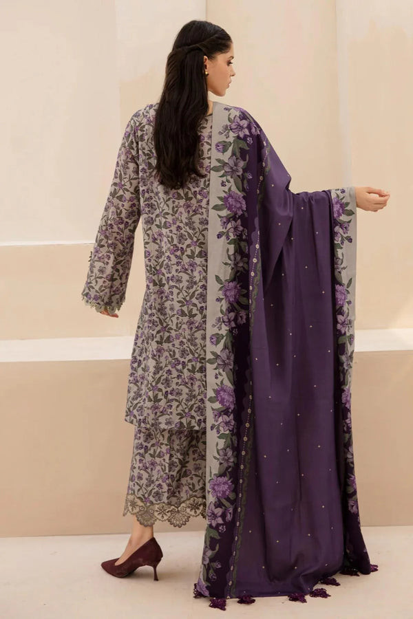 Baroque 3PC Digital Print LAWN - N 0605