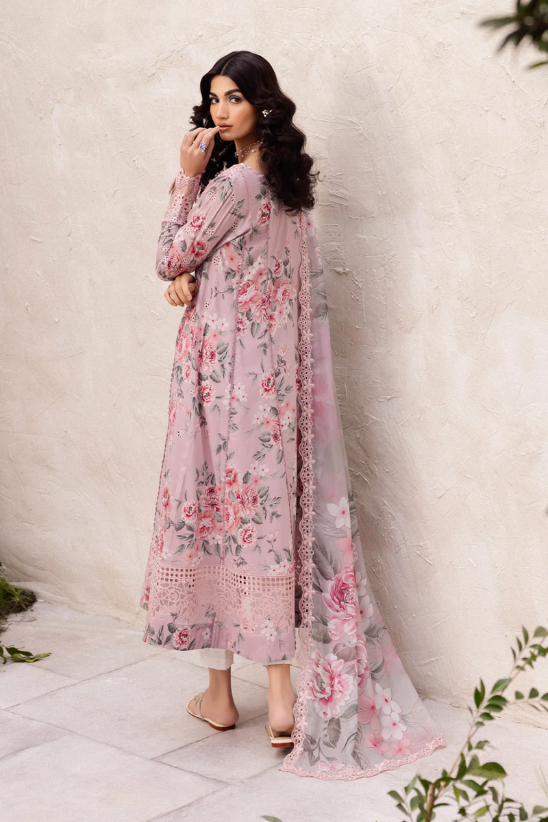 IZNIK - UNSTITCHED 3PC LAWN EMBROIDERED - Dalfah D9