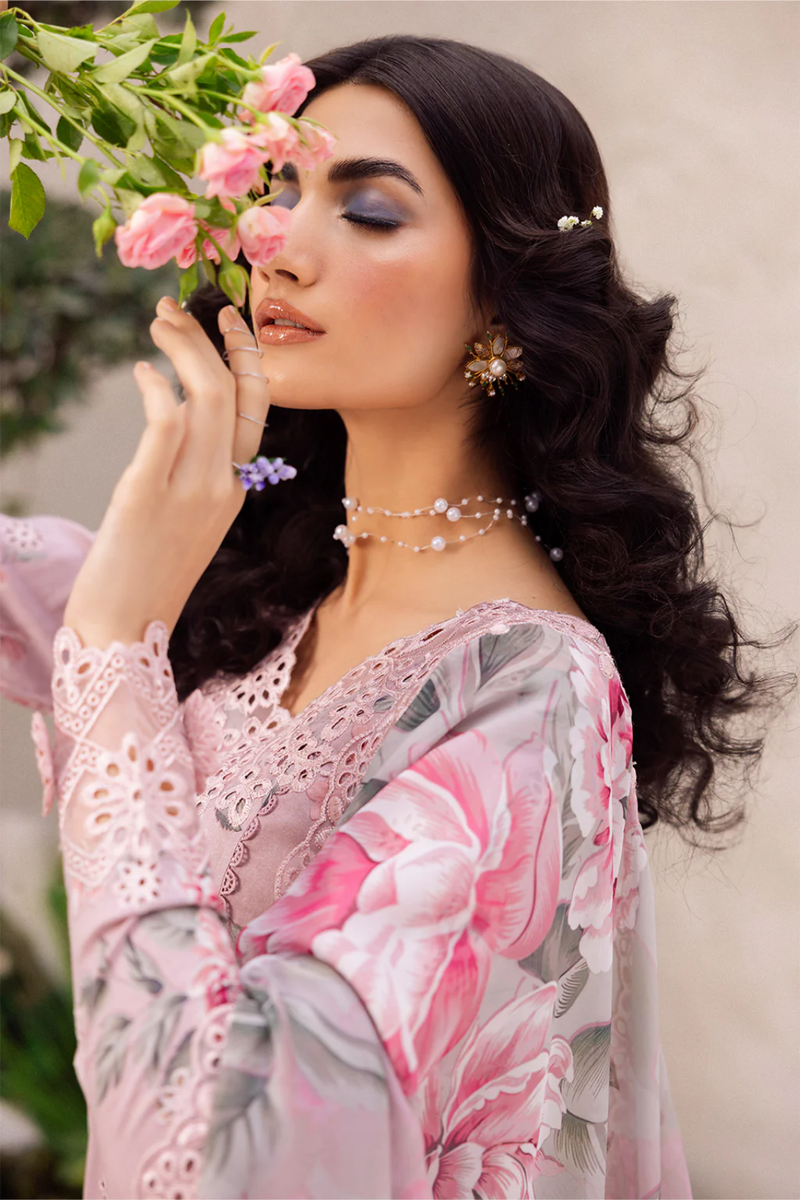 IZNIK - UNSTITCHED 3PC LAWN EMBROIDERED - Dalfah D9