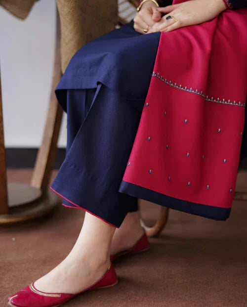 Aisling Dhanak 3PC Unstitched Embroidered With Dhanak Embroidered Shawl-158