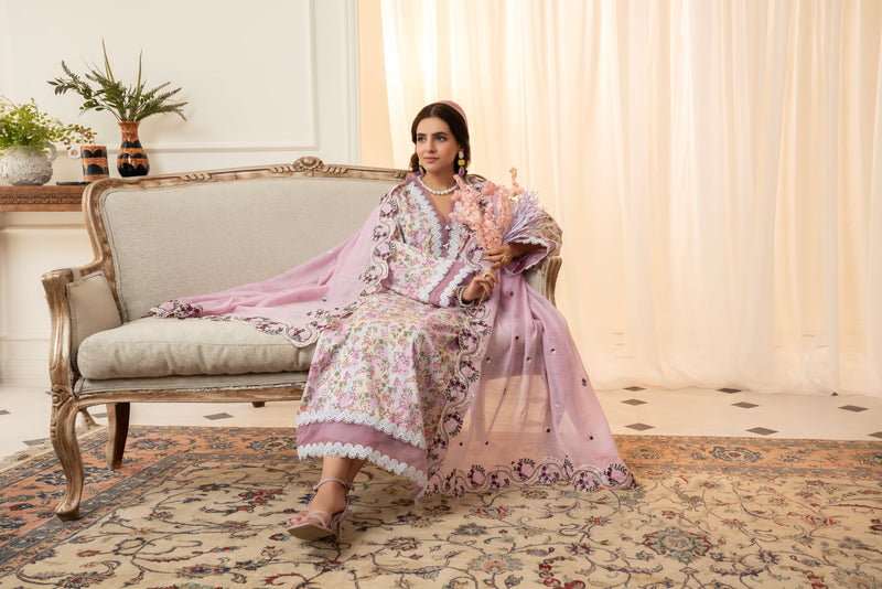 Maisa By Seven Star 3 Piece Stitched Printed Lawn | MPT-2618