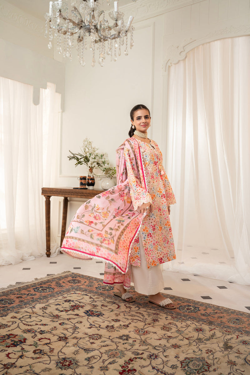 Maisa By Seven Star 3 Piece Stitched Printed Lawn | MPT-2612