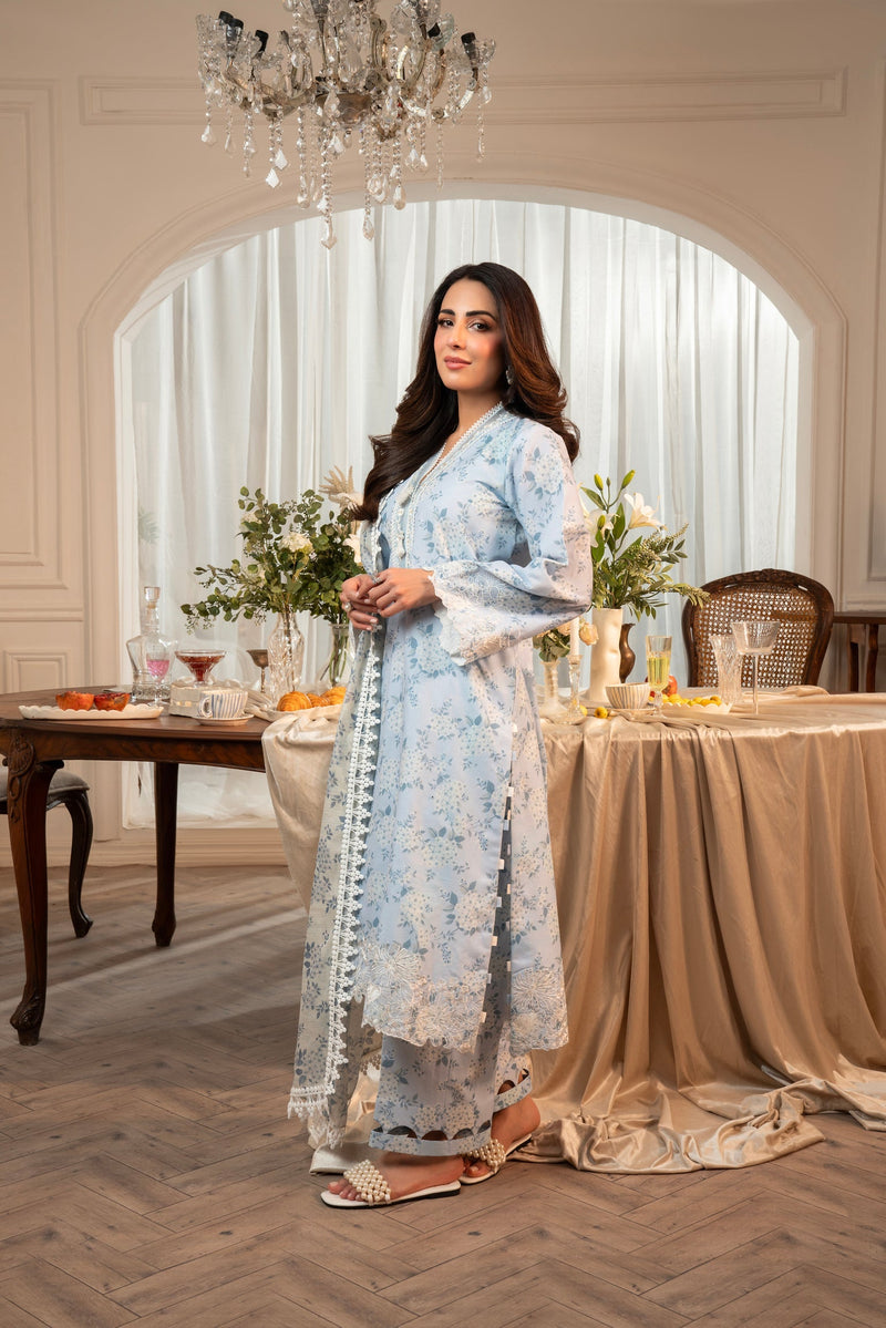 Maisa By Seven Star 3 Piece Stitched Printed Lawn | MPT-2619