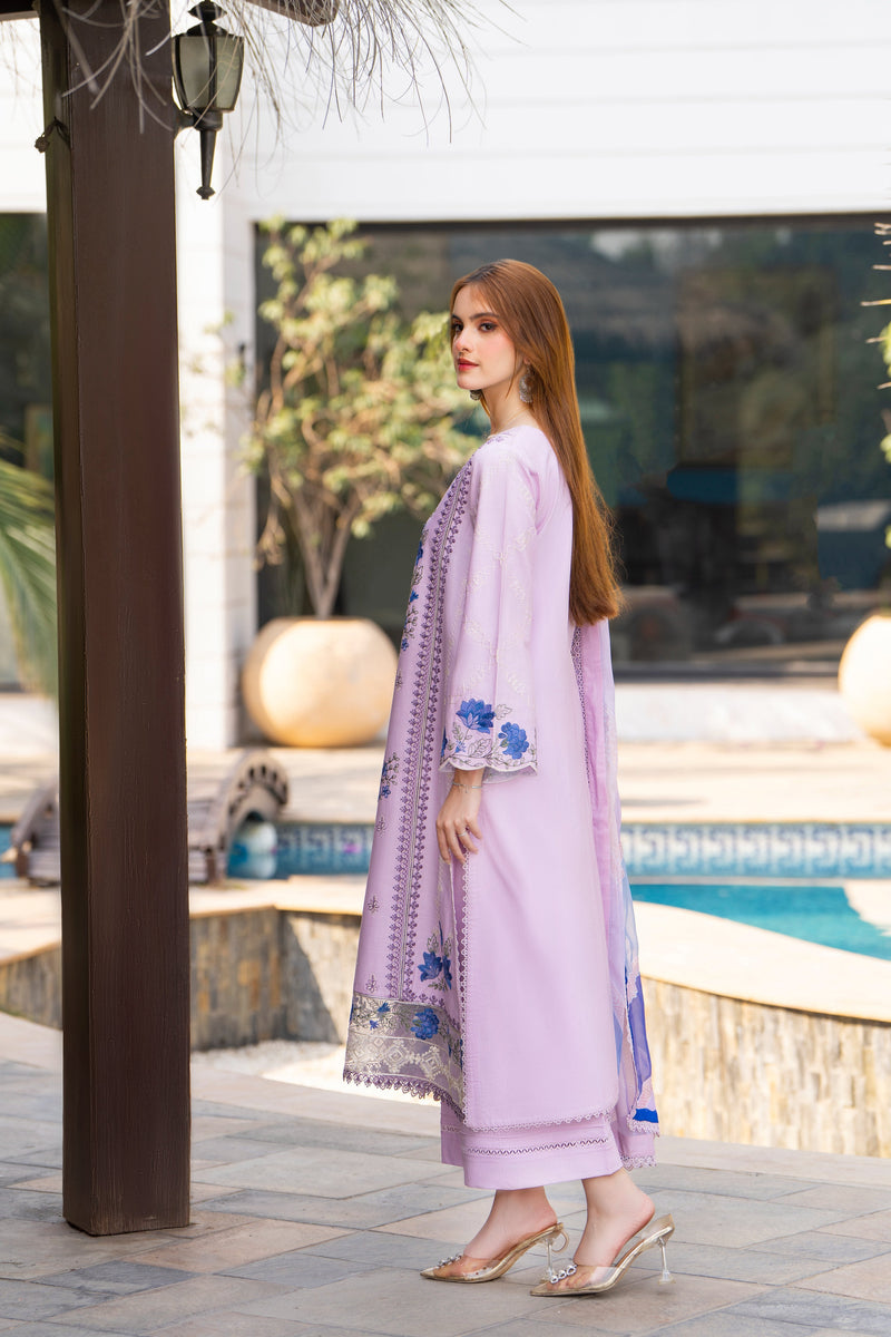 Maisa by Seven Star 3 Piece Stitched Lawn | CLE-0209