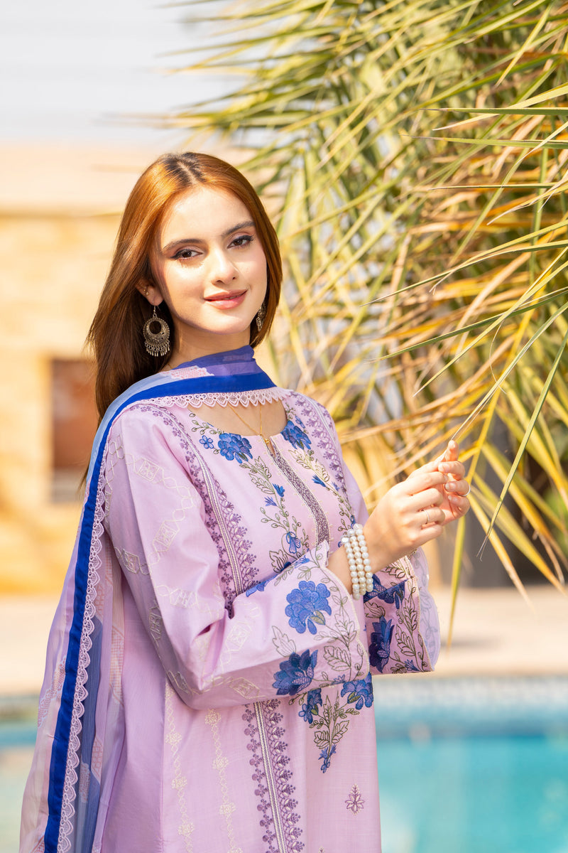 Maisa by Seven Star 3 Piece Stitched Lawn | CLE-0209