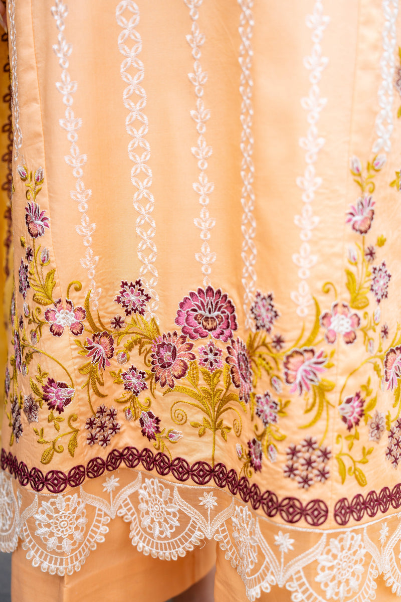 Maisa by Seven Star 3 Piece Stitched Embroidered Lawn | CLE-0207