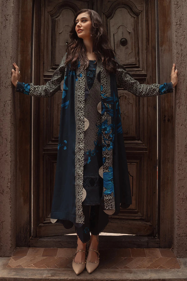 CHARIZMA-3PC KHADDAR PRINTED SHIRT WITH KHADDAR PRINTED DUPATTA AND PRINT TROUSER- NK 0211