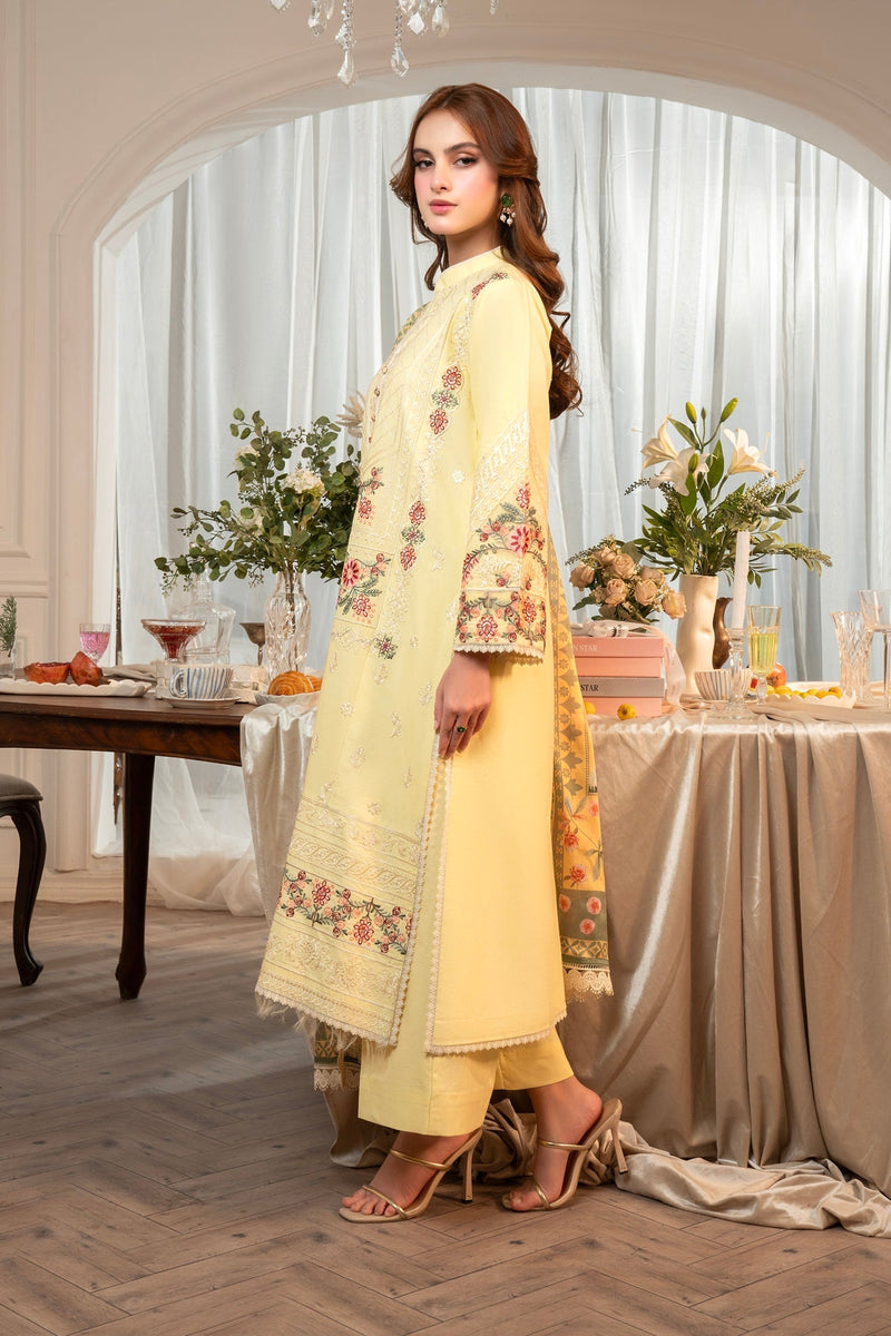 Maisa By Seven Star 3 Piece Stitched Embroidered Lawn | CLE-0205