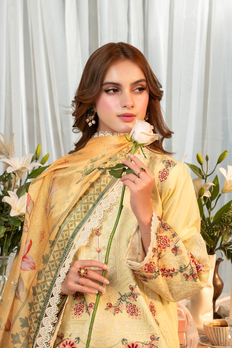 Maisa By Seven Star 3 Piece Stitched Embroidered Lawn | CLE-0205