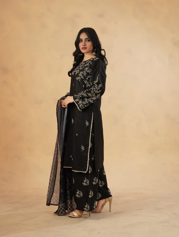 3 Piece Stitched Luxury Embroidered Pret | N - 5013