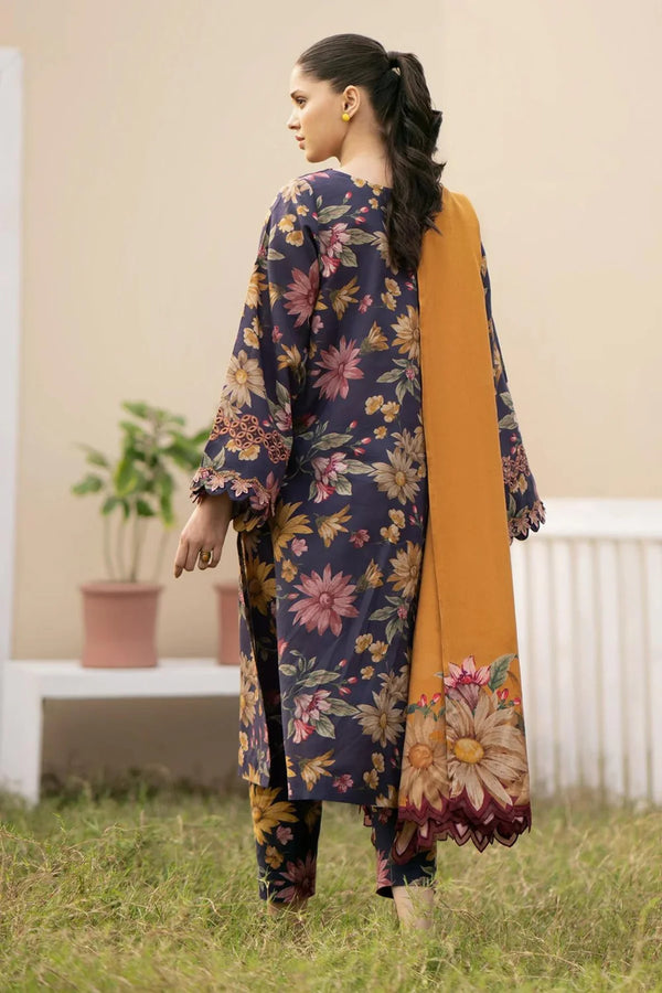 Baroque 3PC Digital Print LAWN - N 0602