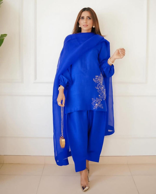 D BLUE - HEMEL SILK